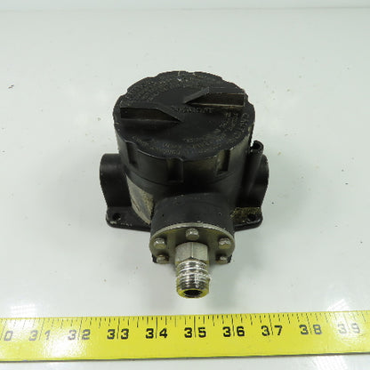Ashcroft B 750S X06 Explosion Proof Pressure Switch 15A 125/250VAC Range 100PSI
