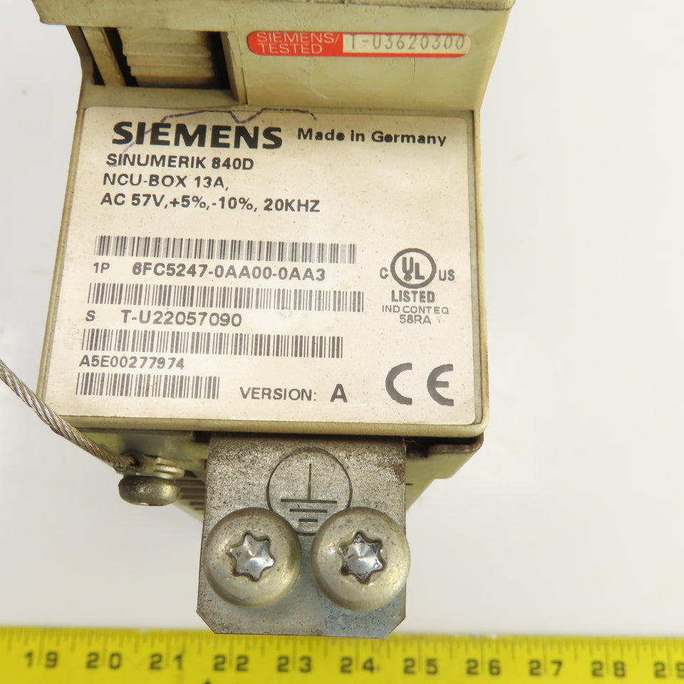 Siemens 6FC5357-0BB33-0AA0 Sinumerik 840D 6FC5247-0AA00-0AA3 Drive Unit