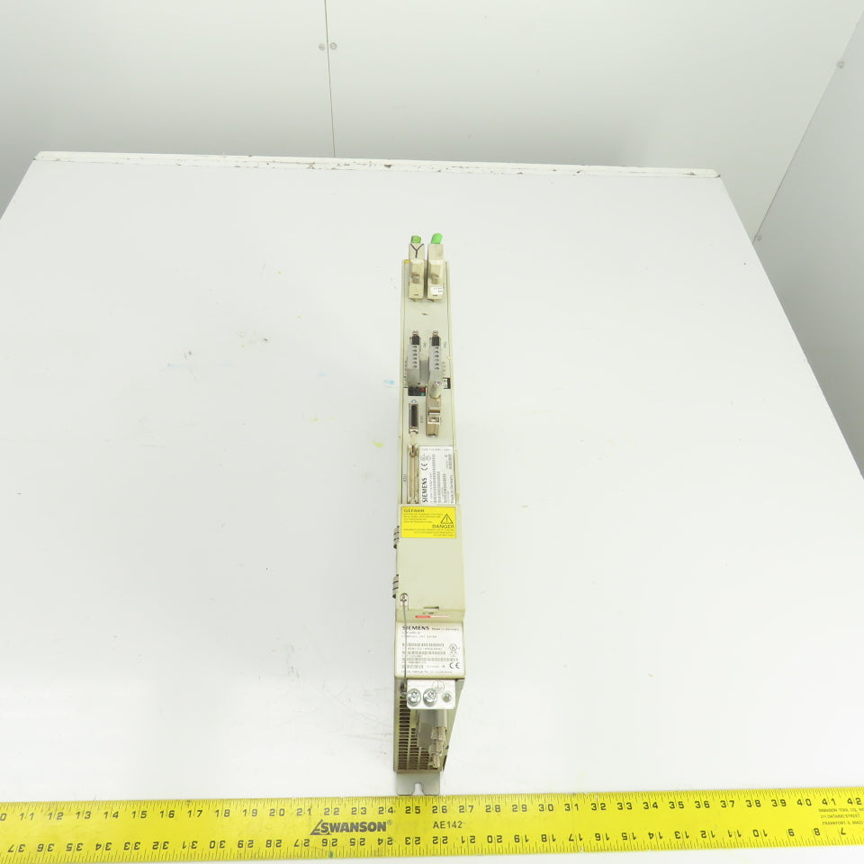 Siemens 6SN1118-0DK21-0AA1 Ver B Simodrive 6SN1123-1AB00-0AA1 LT Modul Int 2X15A
