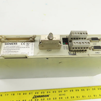 Siemens 6SN1118-0DK21-0AA1 Ver A Simodrive 6SN1123-1AB00-0AA1 LT Modul Int 2X15A