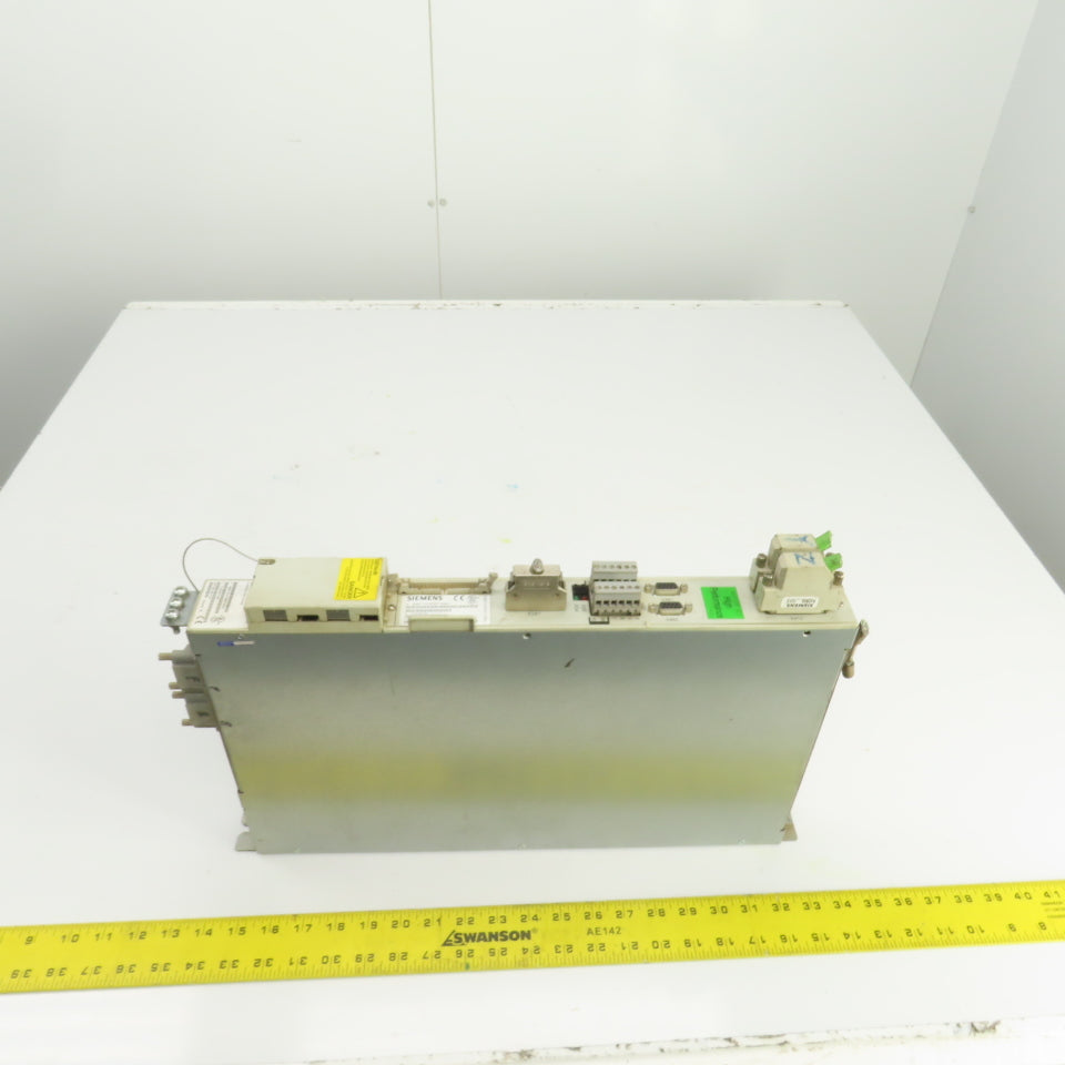 Siemens 6SN1118-0DK21-0AA1 Ver A Simodrive 6SN1123-1AB00-0AA1 LT Modul Int 2X15A