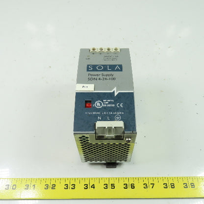 Sola SDN 4-24-100 Power Supply 115-230VAC 24VDC 4A