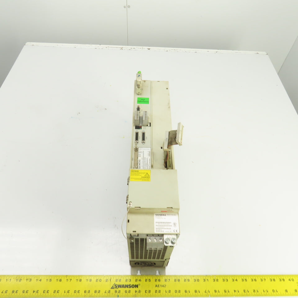 Siemens 6SN1118-0DJ21-0AA1 Ver A Simodrive 6SN1123-1AA00-0DA1 LT-Modul Int 80A