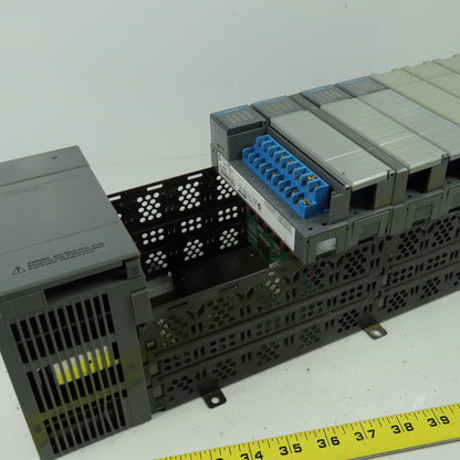 Allen Bradley SLC 500 Power Supply 10 Slot Chassis Rack Ser C