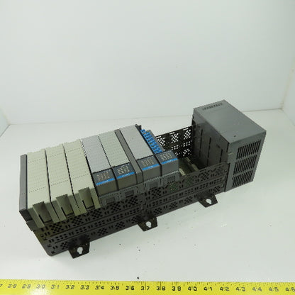 Allen Bradley SLC 500 Power Supply 10 Slot Chassis Rack Ser C
