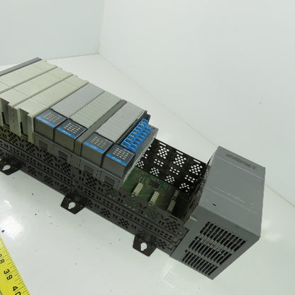 Allen Bradley SLC 500 Power Supply 10 Slot Chassis Rack Ser C