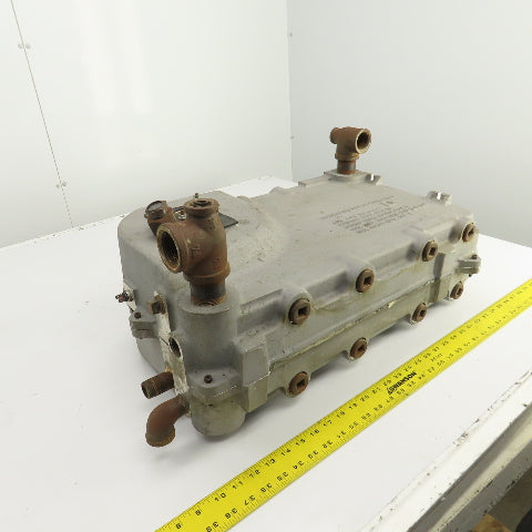 ECR International 12101011 Water Heat Exchanger Oil Cooler Pan 50PSI 200°F