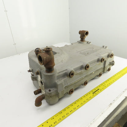 ECR International 12101011 Water Heat Exchanger Oil Cooler Pan 50PSI 200°F