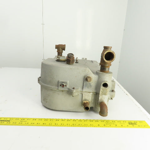 ECR International 12101011 Water Heat Exchanger Oil Cooler Pan 50PSI 200°F
