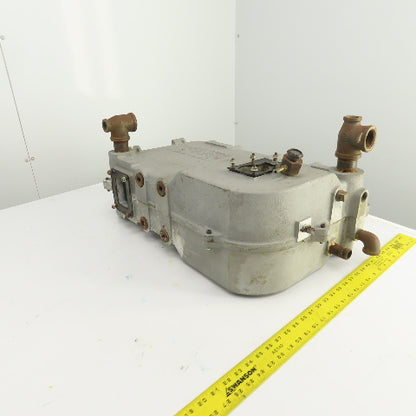 ECR International 12101011 Water Heat Exchanger Oil Cooler Pan 50PSI 200°F