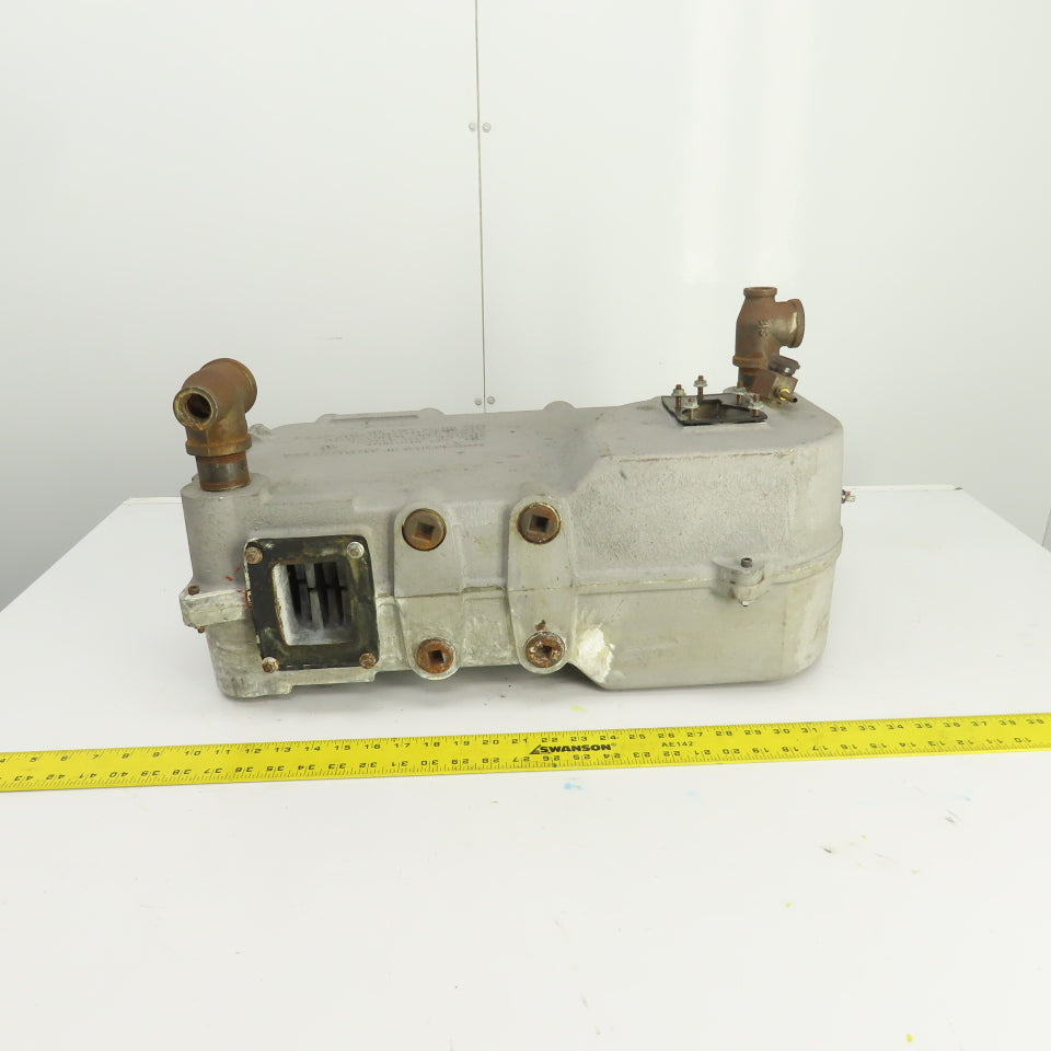 ECR International 12101011 Water Heat Exchanger Oil Cooler Pan 50PSI 200°F