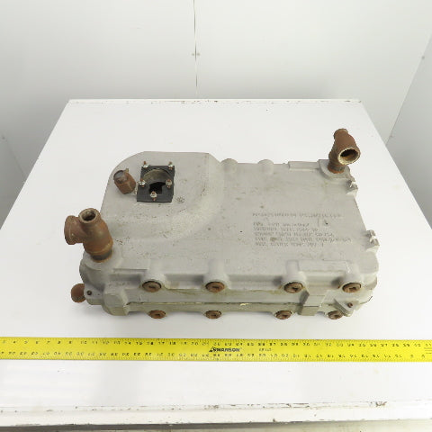 ECR International 12101011 Water Heat Exchanger Oil Cooler Pan 50PSI 200°F