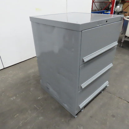 29-1/2" x 29-1/2" x 42" Tall 3 Drawer Tool Storage Cabinet 11" Deep Drawers