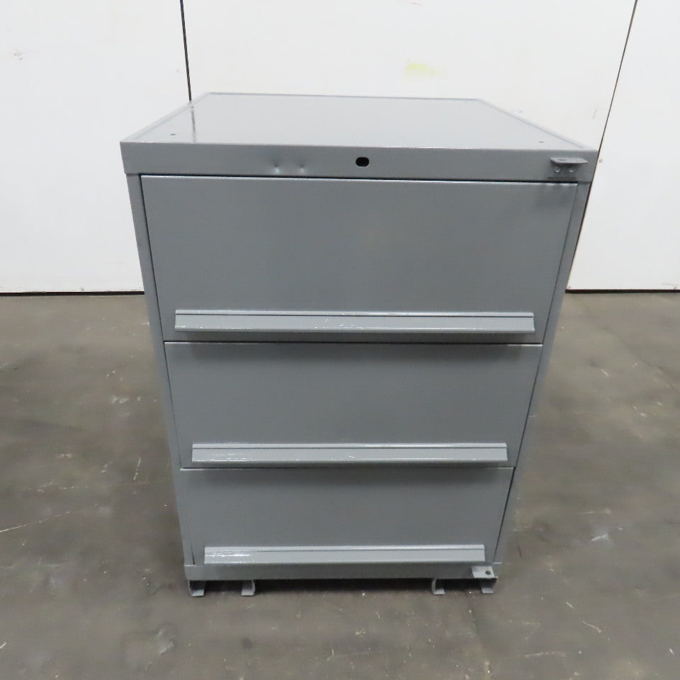 29-1/2" x 29-1/2" x 42" Tall 3 Drawer Tool Storage Cabinet 11" Deep Drawers