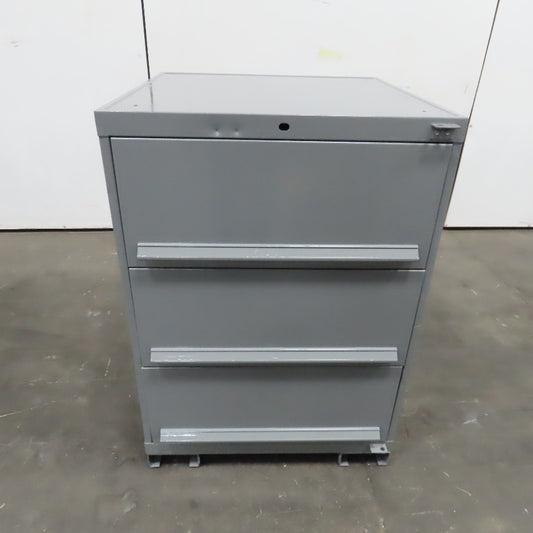 29-1/2" x 29-1/2" x 42" Tall 3 Drawer Tool Storage Cabinet 11" Deep Drawers