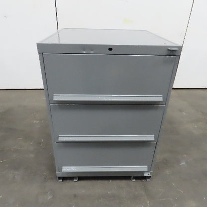 29-1/2" x 29-1/2" x 42" Tall 3 Drawer Tool Storage Cabinet 11" Deep Drawers
