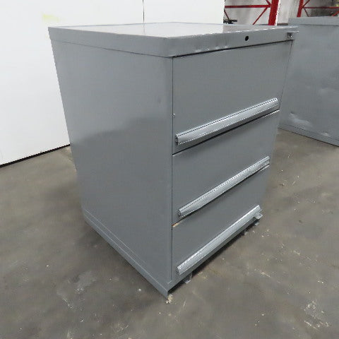 29-1/2" x 29-1/2" x 42" Tall 3 Drawer Tool Storage Cabinet 11" Deep Drawers