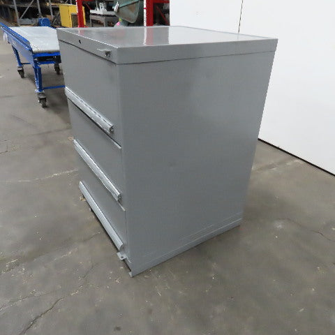 29-1/2" x 29-1/2" x 42" Tall 3 Drawer Tool Storage Cabinet 11" Deep Drawers