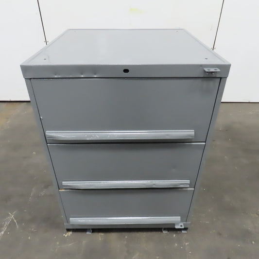 29-1/2" x 29-1/2" x 42" Tall 3 Drawer Tool Storage Cabinet 11" Deep Drawers