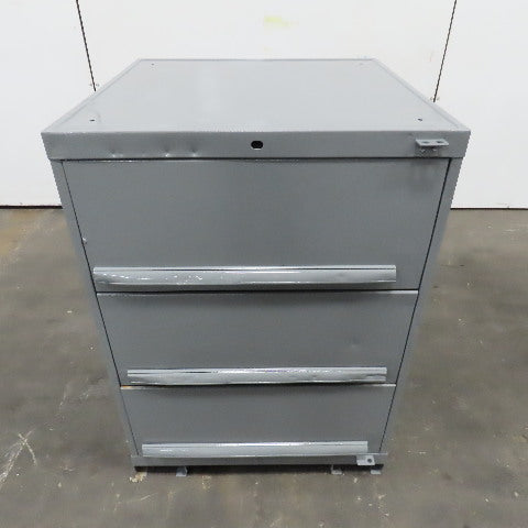 29-1/2" x 29-1/2" x 42" Tall 3 Drawer Tool Storage Cabinet 11" Deep Drawers