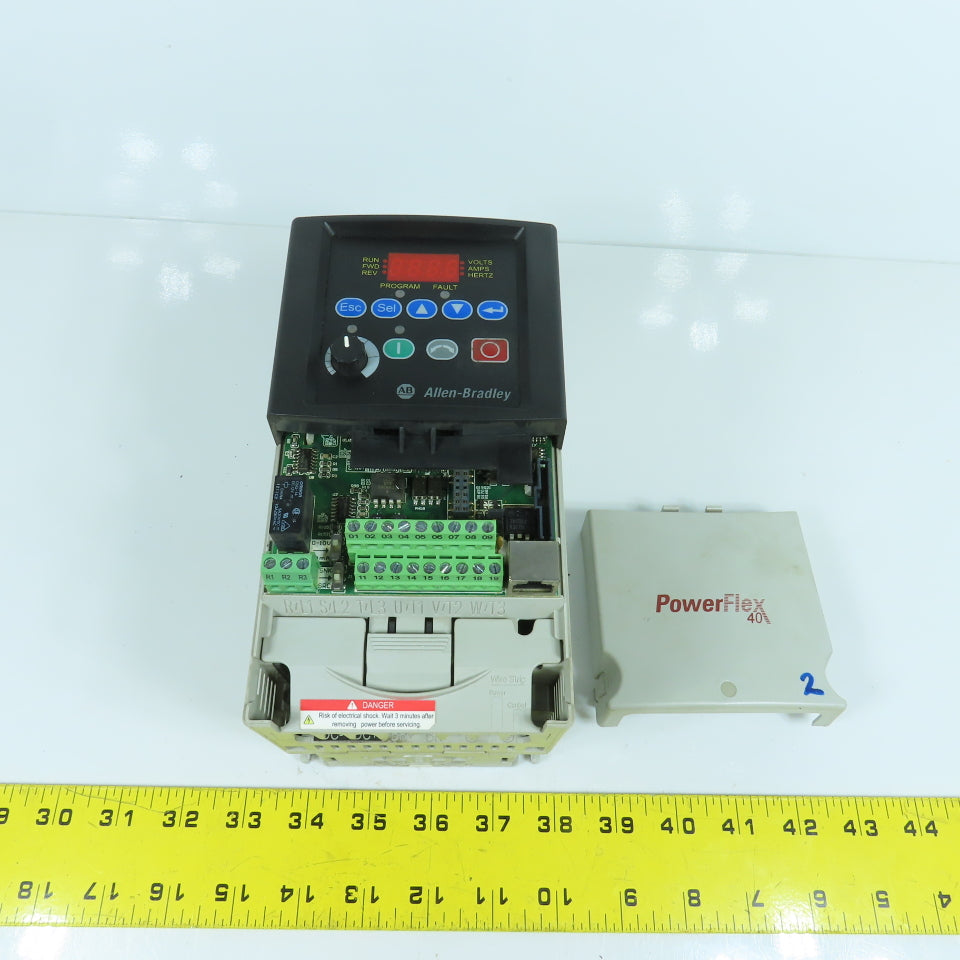 Allen Bradley 22B-D2P3N104 Ser A 1HP 0.75kW AC Drive 380-480V 3PH In 0-460V Out