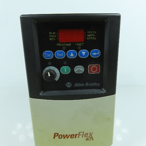 Allen Bradley 22B-D2P3N104 Ser A 1HP 0.75kW AC Drive 380-480V 3PH In 0-460V Out