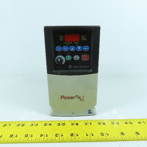 Allen Bradley 22B-D2P3N104 Ser A 1HP 0.75kW AC Drive 380-480V 3PH In 0-460V Out