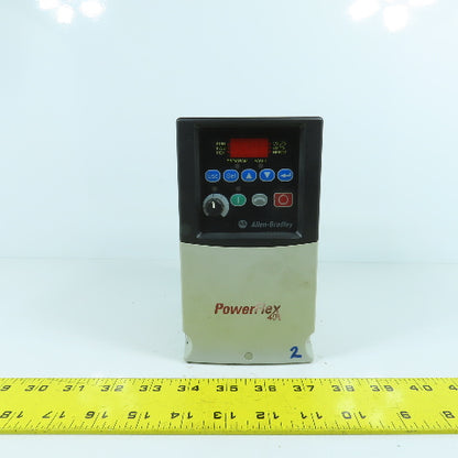 Allen Bradley 22B-D2P3N104 Ser A 1HP 0.75kW AC Drive 380-480V 3PH In 0-460V Out