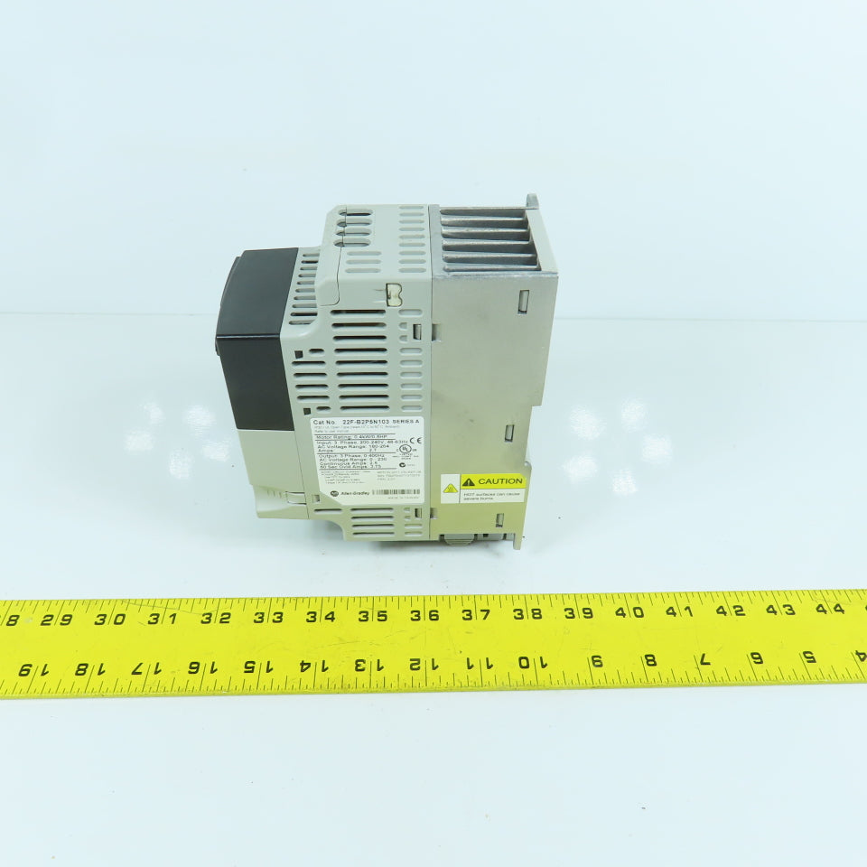 Allen Bradley 22F-B2P5N103 Ser A 0.5HP 0.4kW AC Drive 240V 3PH In 0-230V 3PH Out