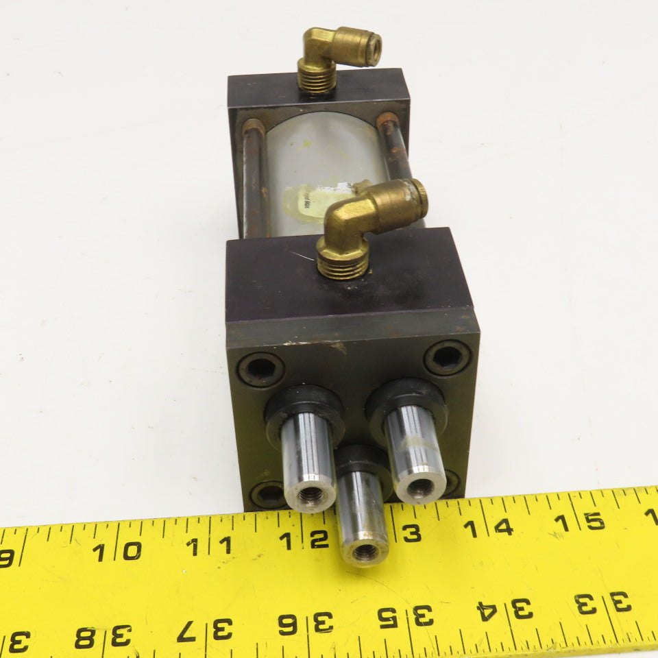 TRD Bimba 2" Bore 2" Stroke Triple Rod Guided Air Cylinder 250PSI