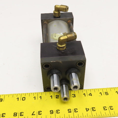 TRD Bimba 2" Bore 2" Stroke Triple Rod Guided Air Cylinder 250PSI