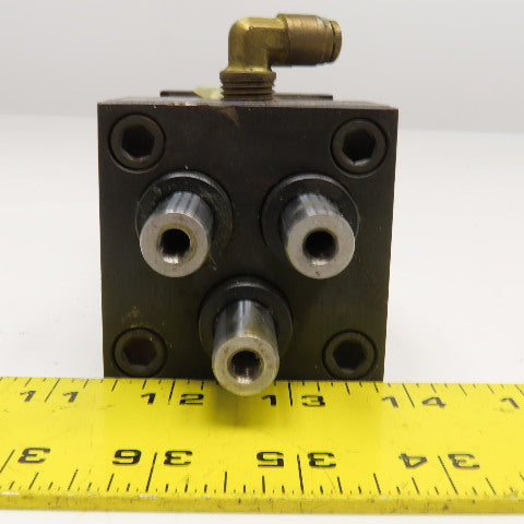 TRD Bimba 2" Bore 2" Stroke Triple Rod Guided Air Cylinder 250PSI