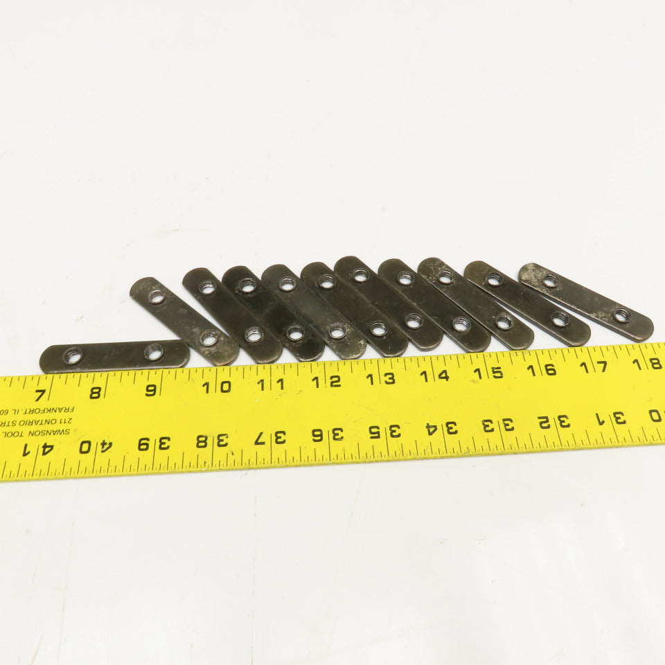 80/20 Style Extruded Aluminum Channel Nuts 5/16-18 Double Thread 5/8"x3" Lot/11