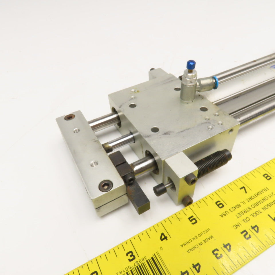 Fabco SE500-9.0-MS1-J70B-CB 1-1/4" Bore 9" Stroke Pneumatic Guided Cylinder