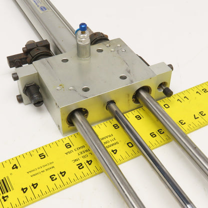 Fabco SE500-9.0-MS1-J70B-CB 1-1/4" Bore 9" Stroke Pneumatic Guided Cylinder