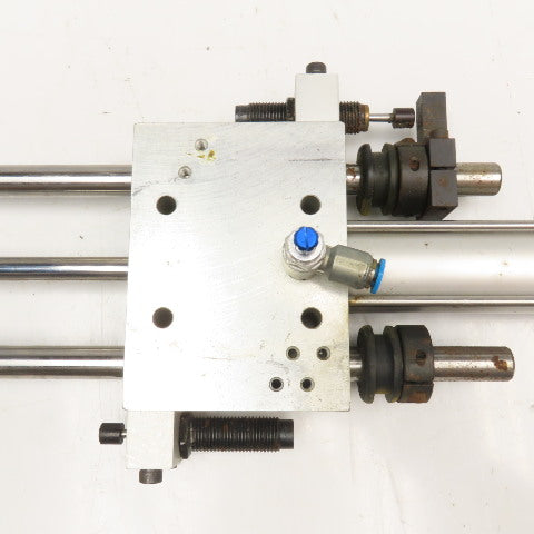 Fabco SE500-9.0-MS1-J70B-CB 1-1/4" Bore 9" Stroke Pneumatic Guided Cylinder