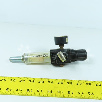 Norgren B72G-2GK-AL3-RMN Pneumatic Filter Regulator 150PSIG W/ 3/8" Push Connect
