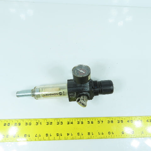 Norgren B72G-2GK-AL3-RMN Pneumatic Filter Regulator 150PSIG W/ 3/8" Push Connect
