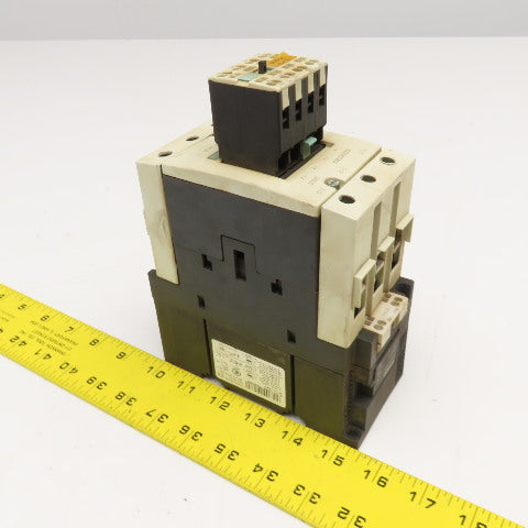 Siemens 3RT1044-3BB40 Contactor 600V 60Hp MAX 3Ph Auxiliary Contact 24VDC Coil