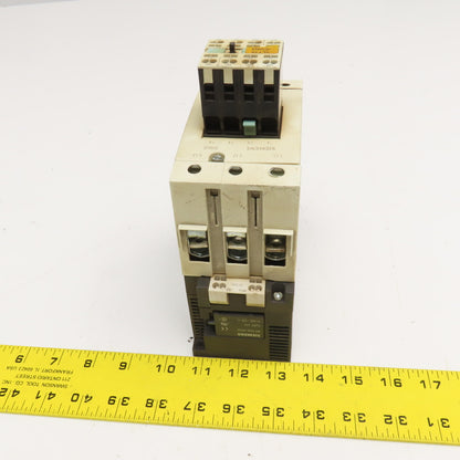 Siemens 3RT1044-3BB40 Contactor 600V 60Hp MAX 3Ph Auxiliary Contact 24VDC Coil