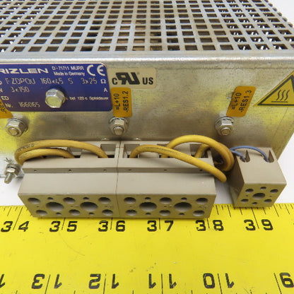 Frizlen FZDPQU 166065 Resistor Bank 3x150 160x45 3x25 Ohms