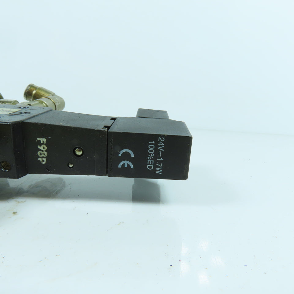 Norgren V19A611AB300A 5/3 Pos Double Solenoid Pneumatic Valve 24V DC Coil 10 Bar