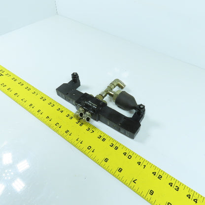 Norgren V19A611AB300A 5/3 Pos Double Solenoid Pneumatic Valve 24V DC Coil 10 Bar