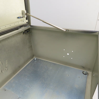 23.5" x 15.5" x 9" Steel Electrical Enclosure W/Backplate Hinged Door With Strut