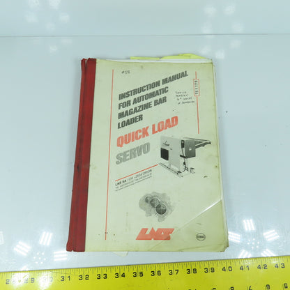 LNS Quick Load Servo II Bar Loader Instruction Manual