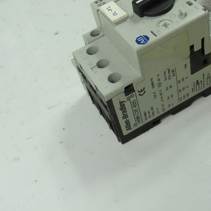 Allen Bradley 140M-C2E-B25 Ser B Motor Protector Circuit Breaker W/140M-C-A 2.5A