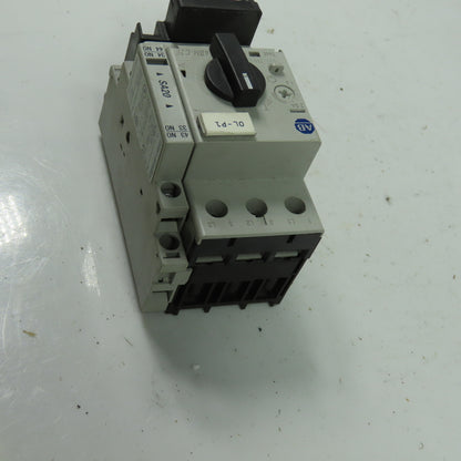 Allen Bradley 140M-C2E-B25 Ser B Motor Protector Circuit Breaker W/140M-C-A 2.5A