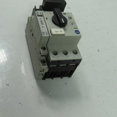 Allen Bradley 140M-C2E-B25 Ser B Motor Protector Circuit Breaker W/140M-C-A 2.5A