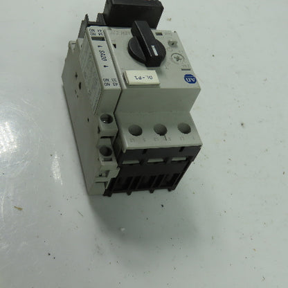 Allen Bradley 140M-C2E-B25 Ser B Motor Protector Circuit Breaker W/140M-C-A 2.5A