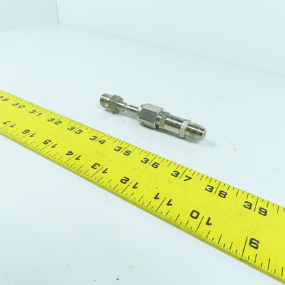 Nupro Swagelok SS-4C-VCR-25 Stainless Steel Poppet Check Valve 1/4" Tube 25PSIG